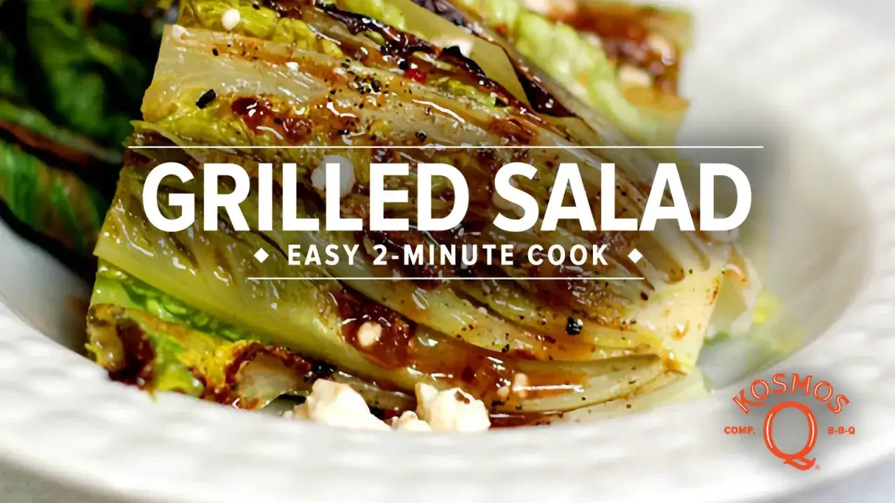Ein gesunder Salat zum Grillen, perfekt zubereitet und mit einer k&ouml;stlichen Glasur verfeinert. Ein schnelles Gericht f&uuml;r jeden Anlass.