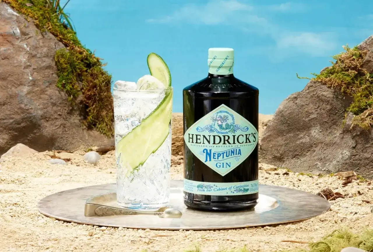 Erfrischender Hendrick's Gin Tonic mit Gurke, perfekt für den Sommer. Das ideale Hendrick's Gin Tonic Rezept.